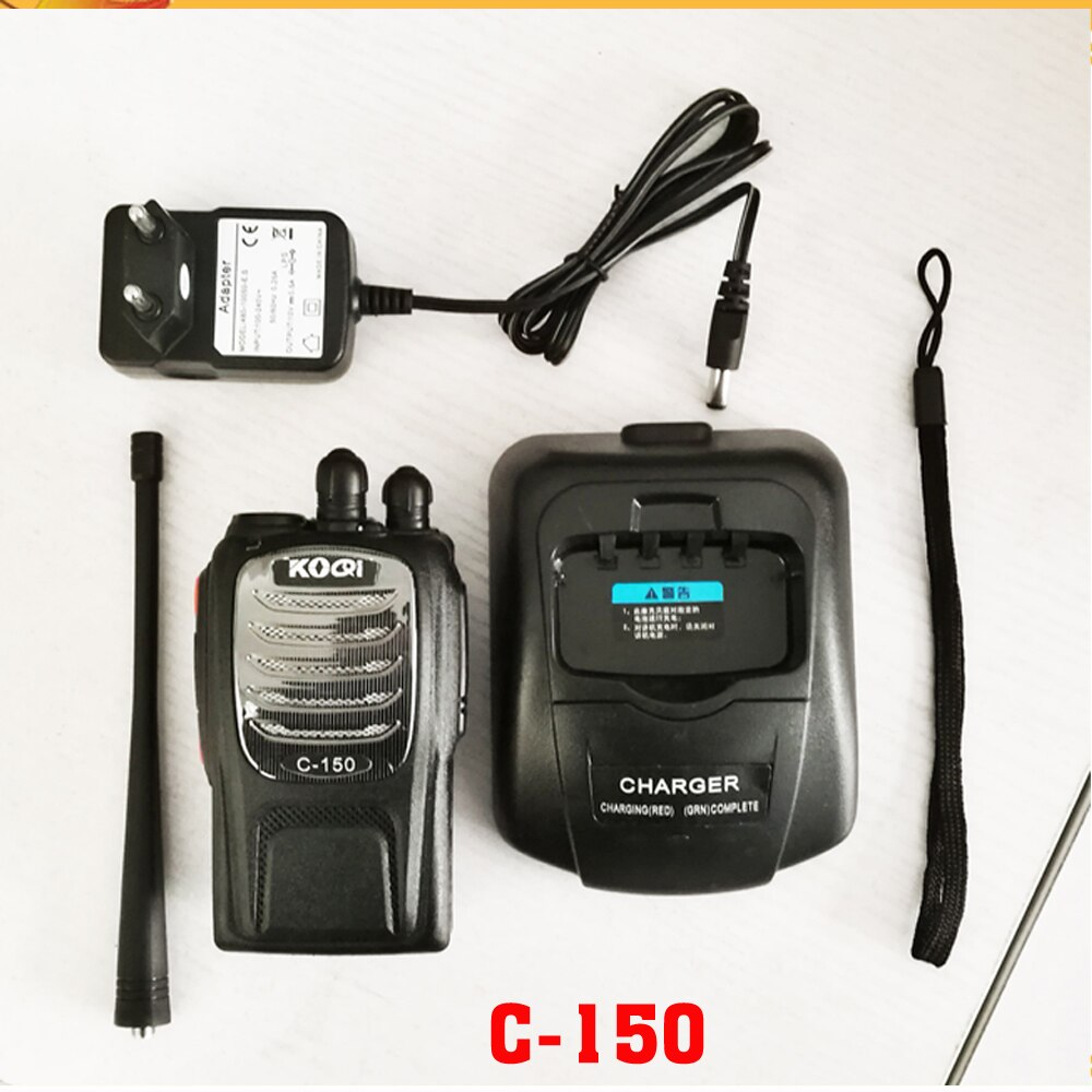 C-150 two way radio with UHF 400-470MHz walkie talkie