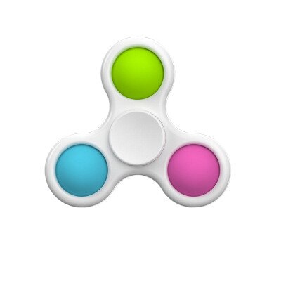 Simple Dimple Fidget Spinner Toys Anti Stress Relief Brain Toy Hand Fidget Toys For Kids Adults Early Educational Autism: 7-Plus