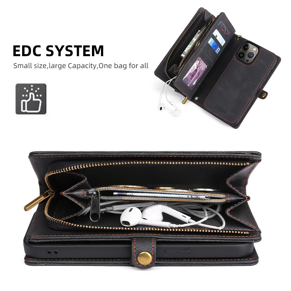 Brieftasche Schulter Tasche Handy Fall Für iPhone 6 6S Plus