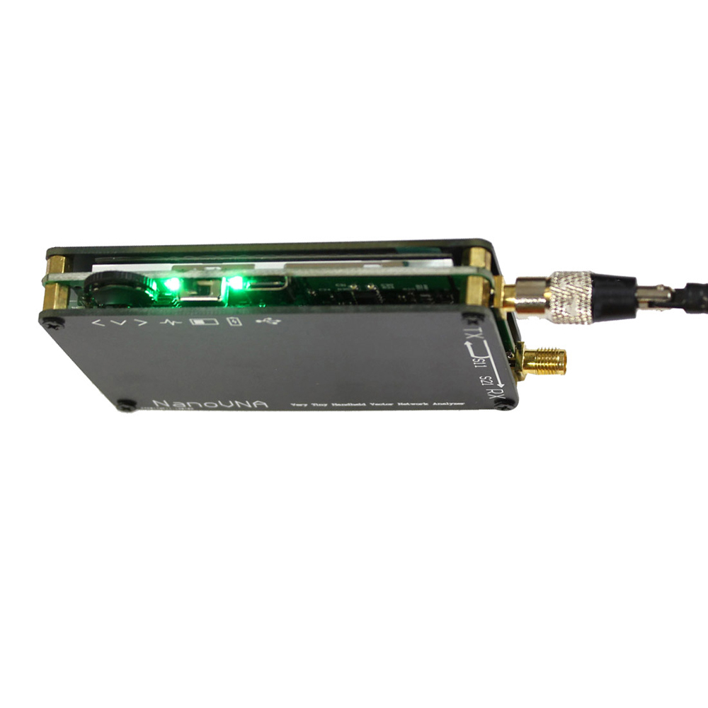 Portable Handheld Vector Network Analyzer 50KHz-900MHz Digital Display Touching Screen MF HF VHF UHF Antenna Analyzer