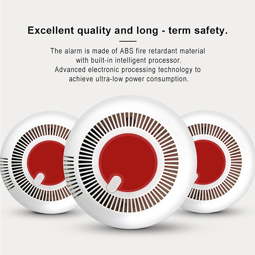 Smoke Detector Smoke Alarm fire detection Battery Powered First Alert Emergency Standards Fire Detection System