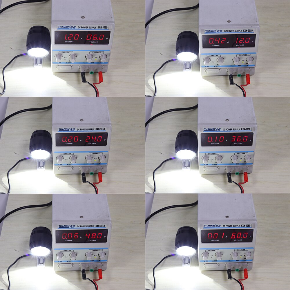 WEXPLORE Ebike Koplamp Ingebouwde Luidspreker Ingang 24V 36V 48V 100Lux LED Licht E Fiets Lamp Elektrische Fiets scooter Onderdelen