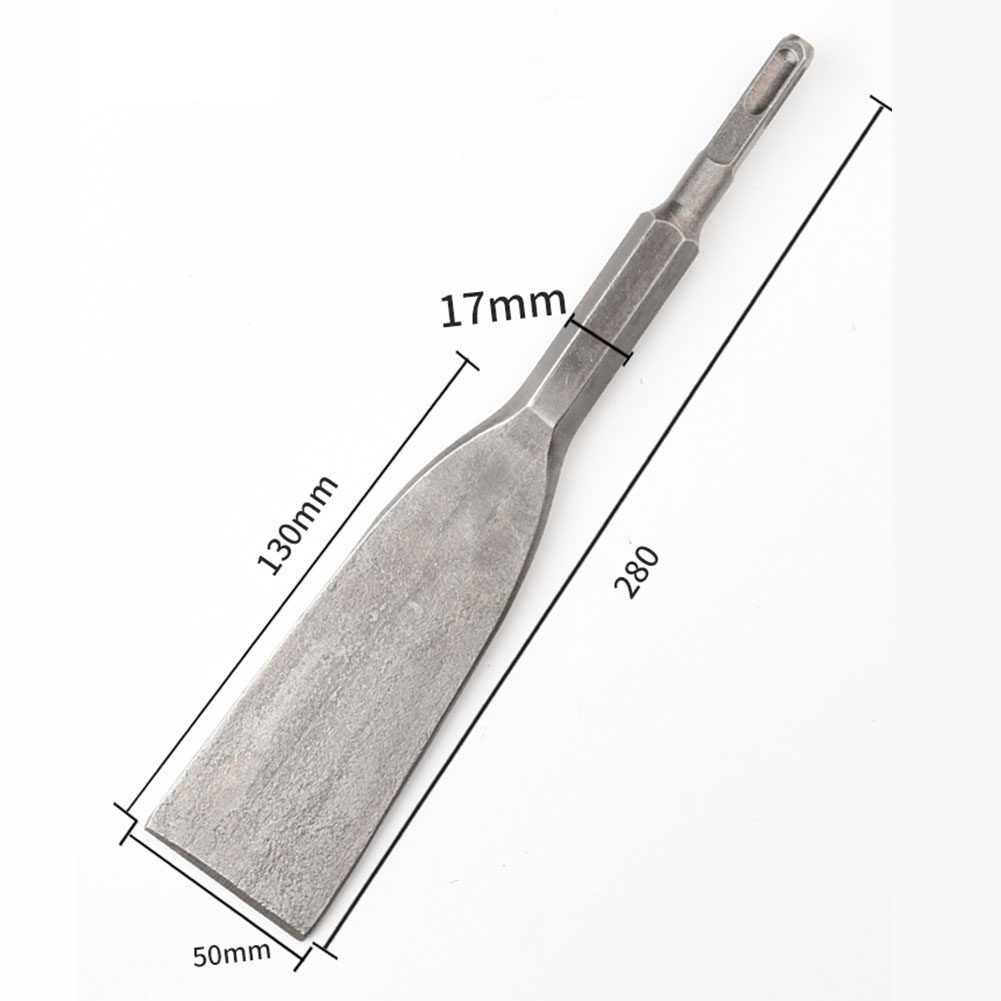 Mèche à Percussion électrique, marteau à Percussion, poignée carrée, ciseau plat Ultra-fin, perceuse à pic électrique, pelle à ciseau, fente à travers le mur