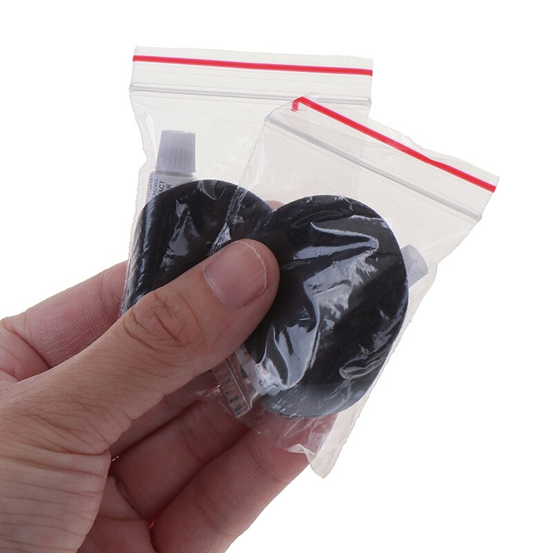 2 Set PVC Inflating Air Bed Boat Sofa Repair Perfect Seal 4Patches 2Glues Kit For Air Mattress Self-inflating Mat Repair: GY