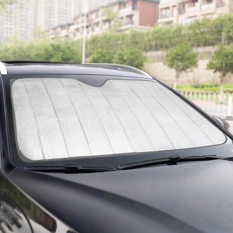 Parasol para ventana de coche, cubierta para ventana delantera de coche, protección Anti-UV, bloque de parabrisas trasero delantero, cubierta para parabrisas, accesorios para automóvil
