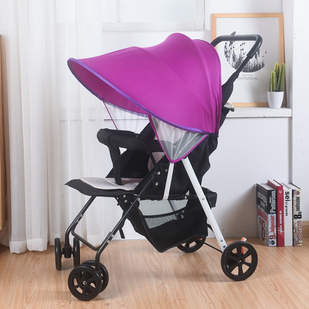 Baby Stroller Pram Pushchair Windproof Sun Shield Visor Sunshade Hood Canopy Cover Carriage Sun Shade Baby Stroller Accessories