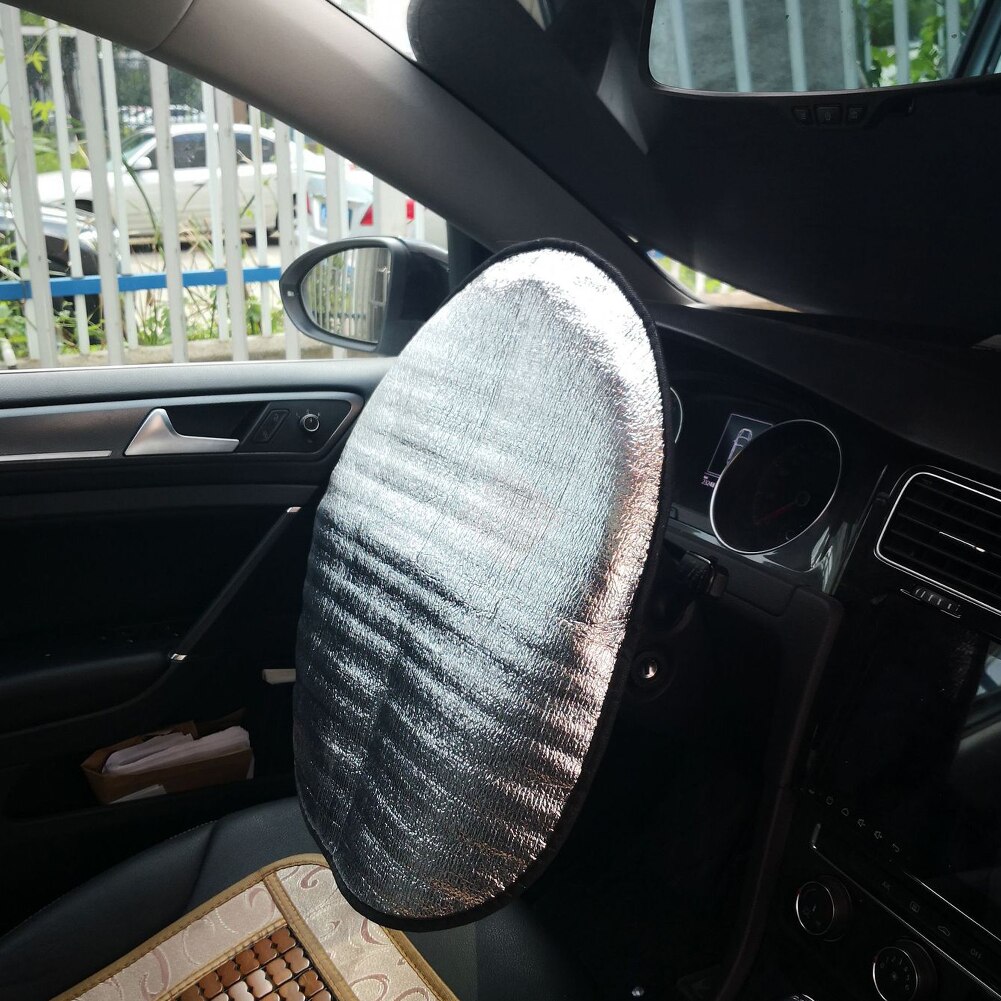 44*44cm coche volante cubierta tipo parasol reflectante Protector de aluminio de plata funda parasol para coche plegable escudo