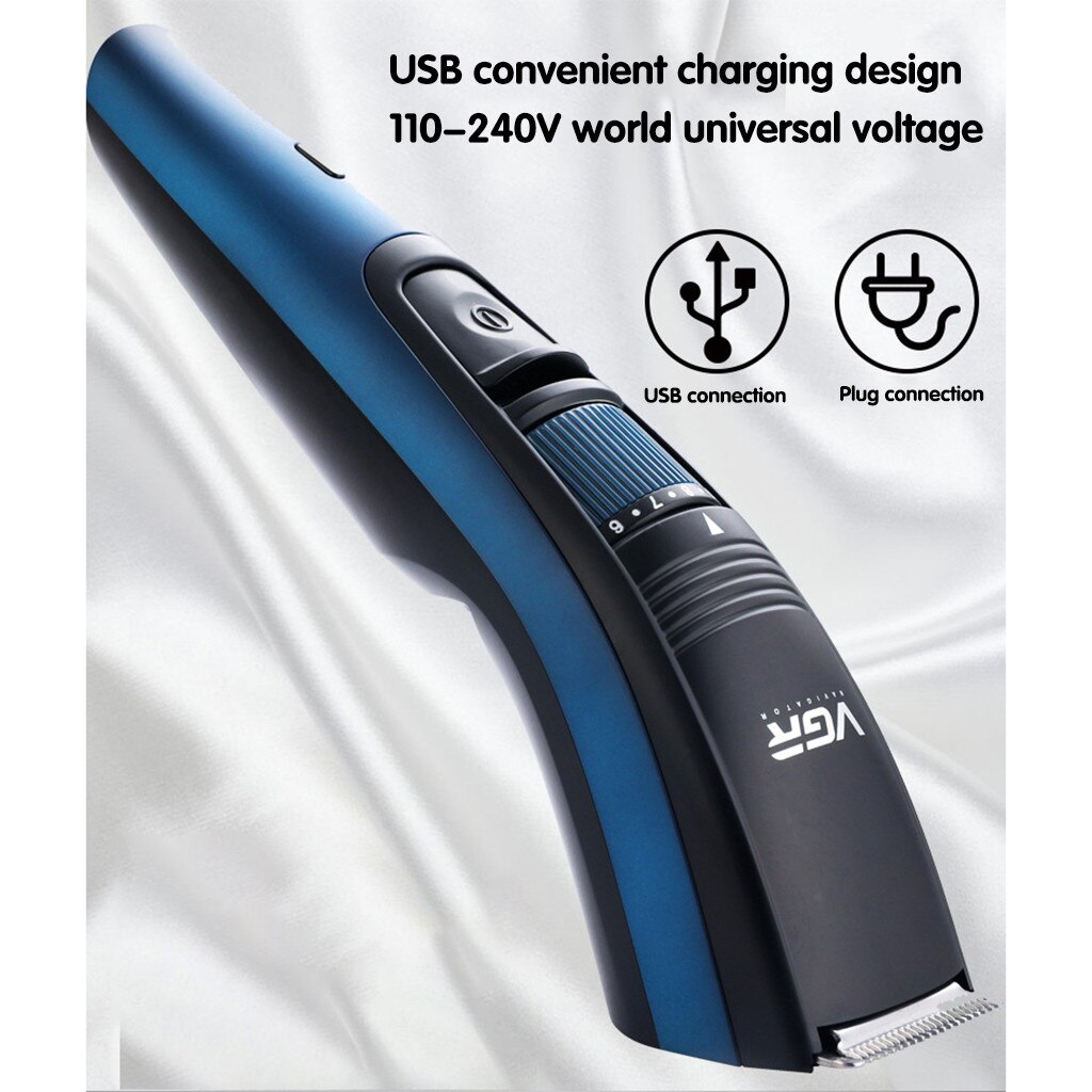 Electric USB Rechargeable Hair Clippers Barber Cordless Hair Trimmer Household Adult Kid Cutting Machine Haircut