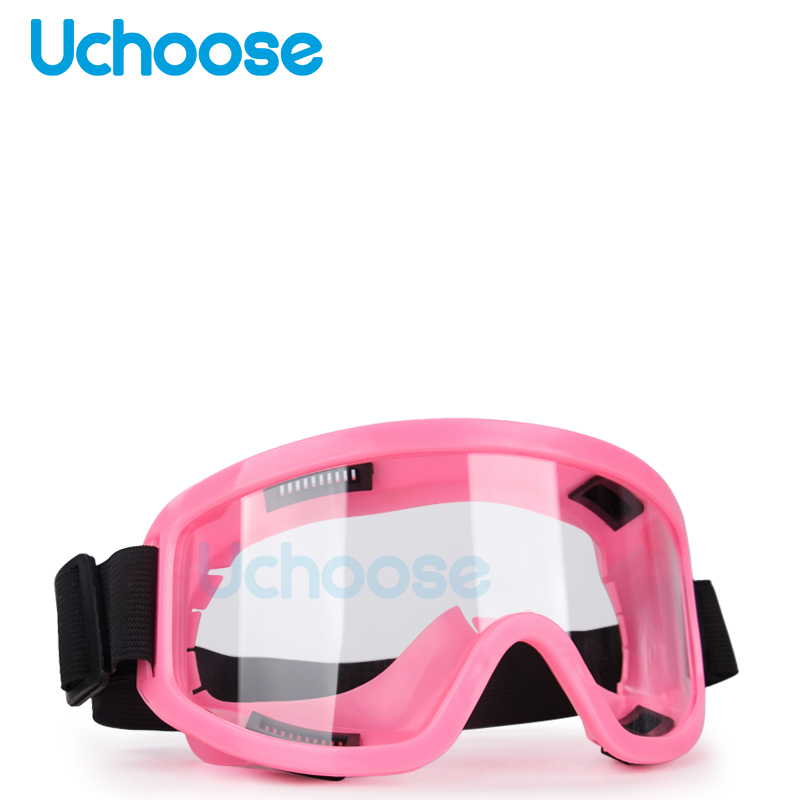 Gafas para casco de motocicleta, gafas protectoras para exteriores, gafas de sol para motocicleta, gafas para Motocross ATV, gafas de seguridad duraderas para ATV: Marfíl