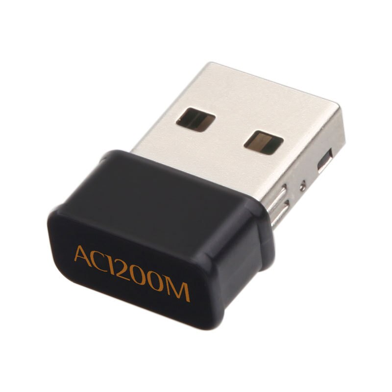 Mini adaptateur USB WiFi 1200Mbps Adaptateur réseau Dual Band avec RTL8812au chi