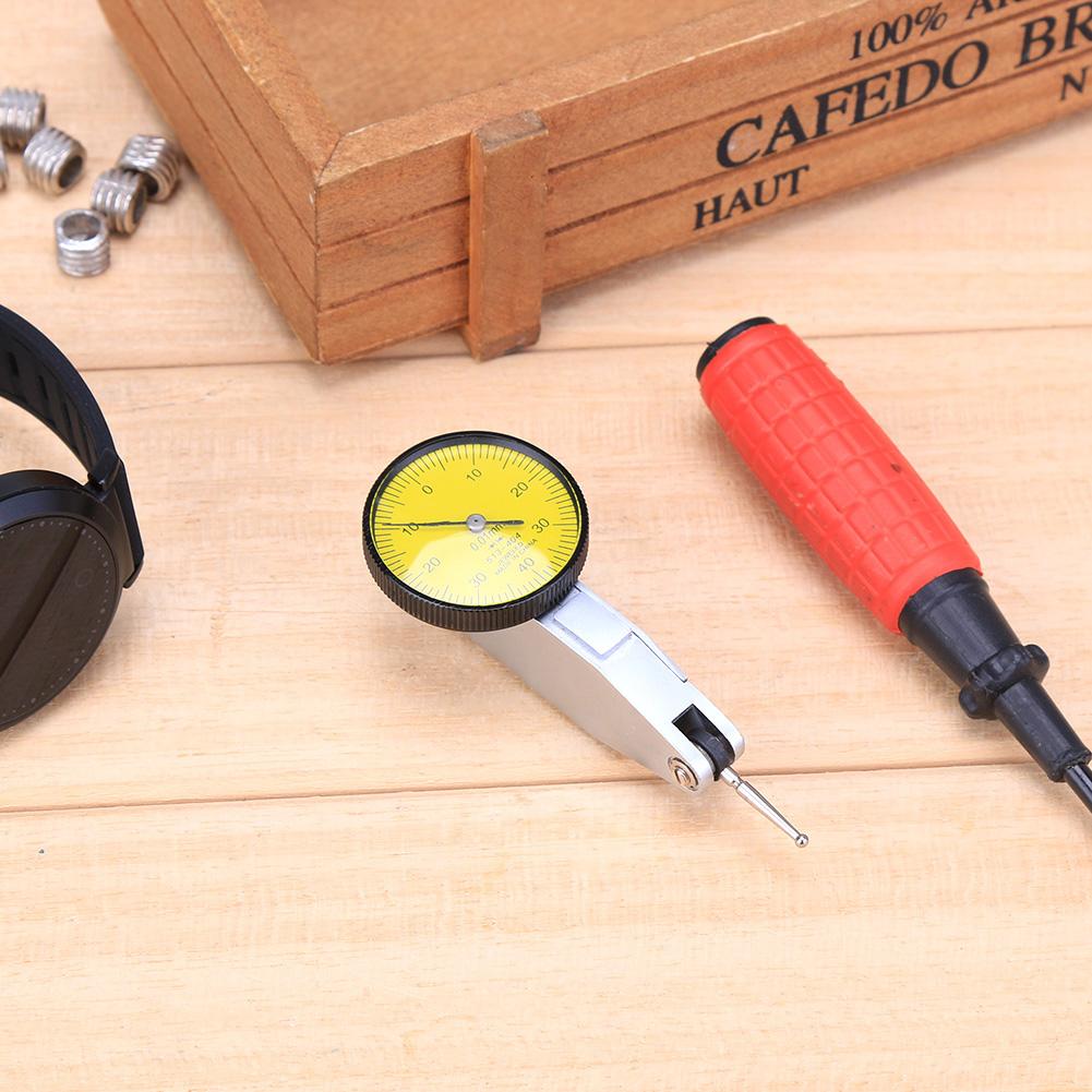 0-0.8mm Precision Waterproof Dial Test Lever Indicator Gauge Scale Meter High Precision Dial Indicator