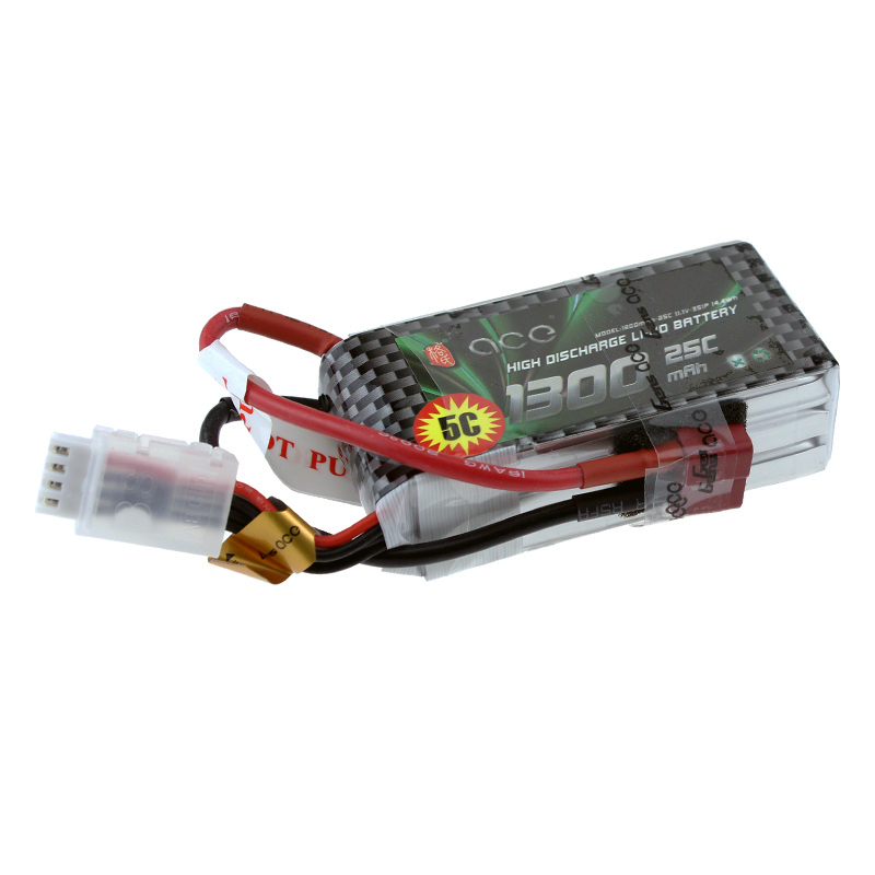 Gens ACE 2S Lipo 3S Battery 7.4V 11.1V 800mAh 1300mAh 1800mAh 2200mAh 3300mAh 4000mAh 5300mAh with T/XT60 Plug: 3S 1300MAH 25C