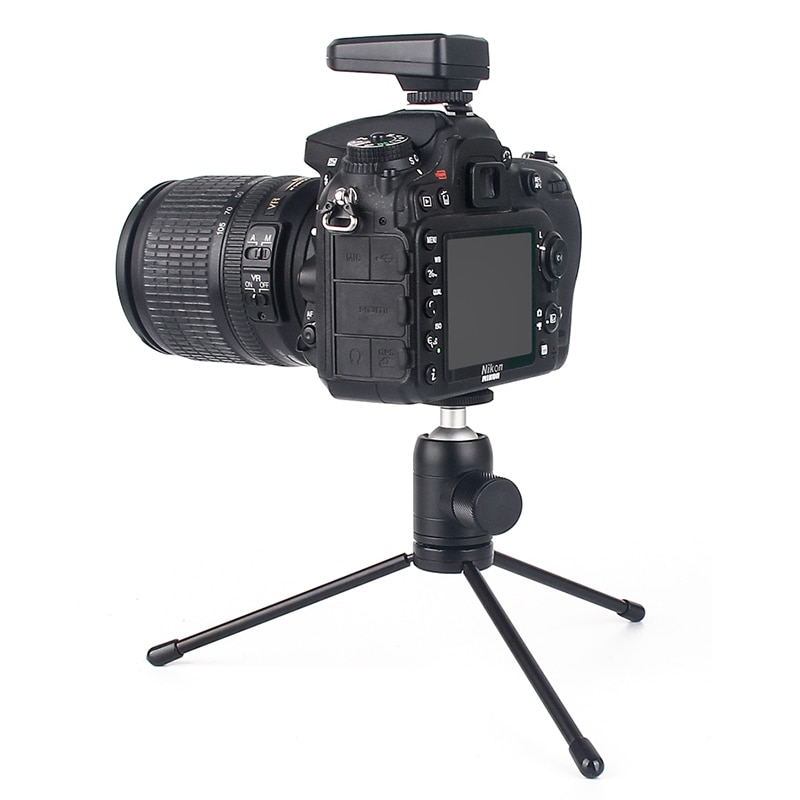 Mini rótula de trípode con tornillo base giratoria para teléfono, cámara de bola de 360 grados, rotación de 360, cabezal de trípode panorámico, Astronomía dslr, 1 \ 4