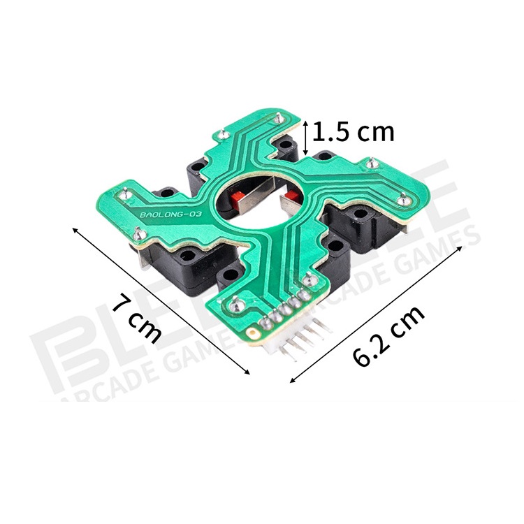 Ersetzen Sie sterben JLF PCB Joystick Reparaturplatine Mikroschalter Teil TP-MA Montage für Sanwa Zubehör Hochwertige Rocker Platine