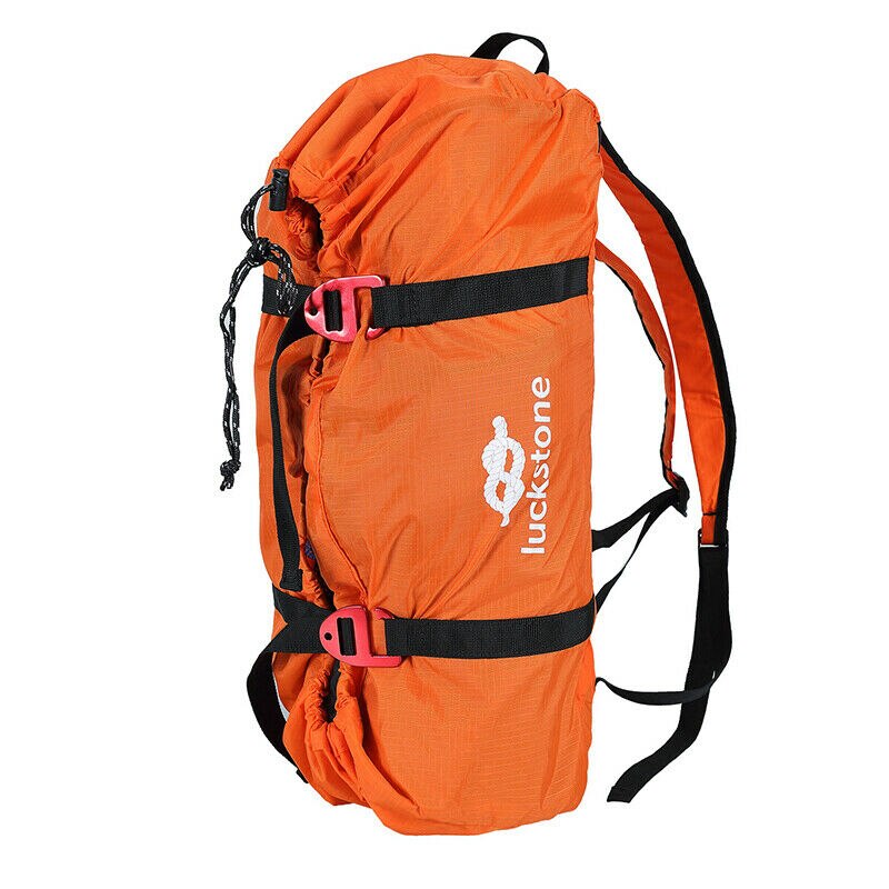 Klimmen Touw Zak Klimmen Krijt Zak Draagbare Outdoor Veiligheid Touw Waterdichte Verstelbare Vouwen Accessoires Klimmen Apparatuur: Orange
