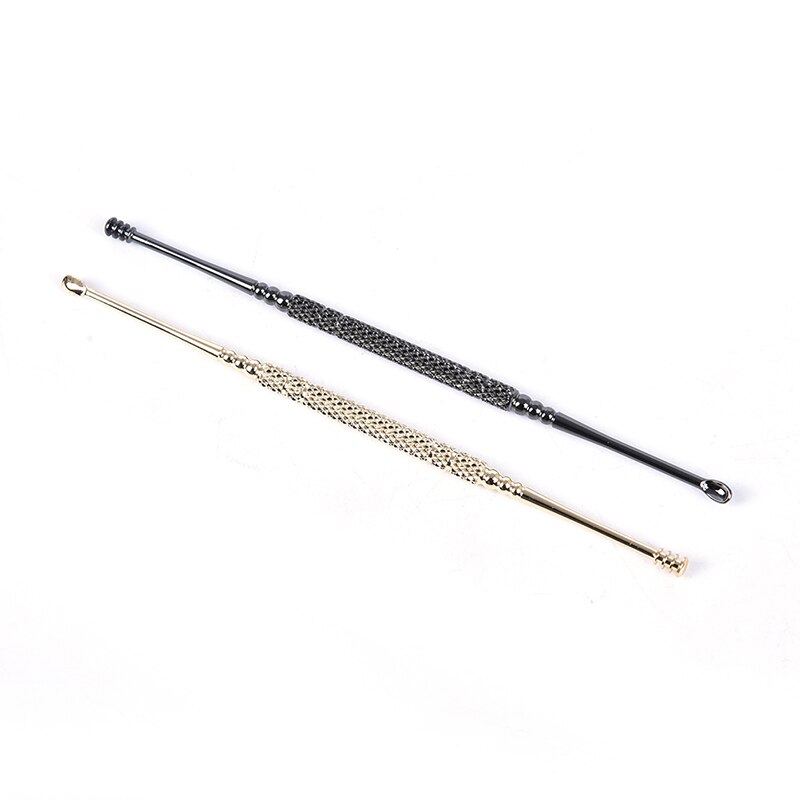 1Pc Double-Ended Rvs Spiraal Oor Pick Lepel Oor Wax Verwijderen Cleaner Ear Care Beauty Tool Draagbare