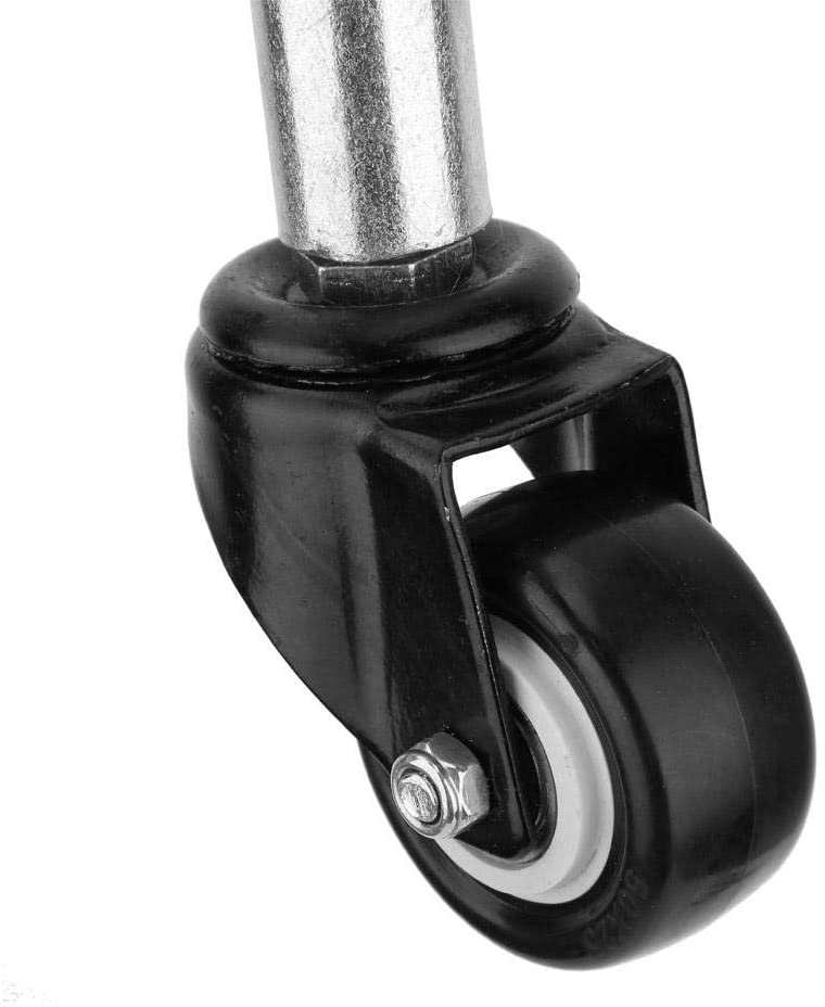 Brake function available Swing Door Gate Wheel Spring Loaded Swivel Caster with Heavy Duty 110lbs 50kg Load Capacity