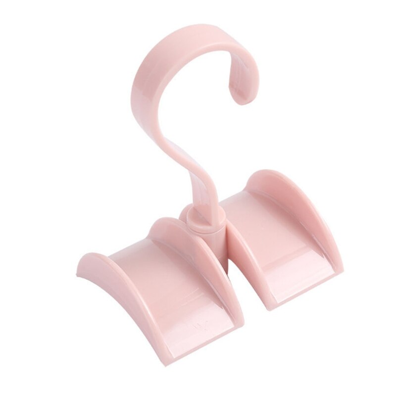 60 Degree Rotating Hanger Bag Handbag Wardrobe Organizer Hanging Rack Belt Tie Holder for Home Bedroom Dormitory Closet