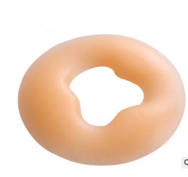 Oreiller en Silicone en forme de U pour Spa, coussin de Gel, repose-visage, pour Massage du corps, traversin doux pour Salon de beauté, DFA: Chocolat