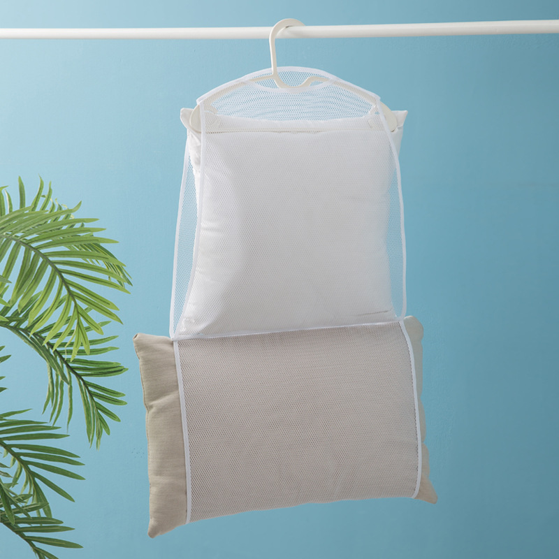 Pillow Hanging Net Drying Rack Cushion Doll Drying Nets Storage Bag Multifunctional Pillow Clothes Storage Supplies