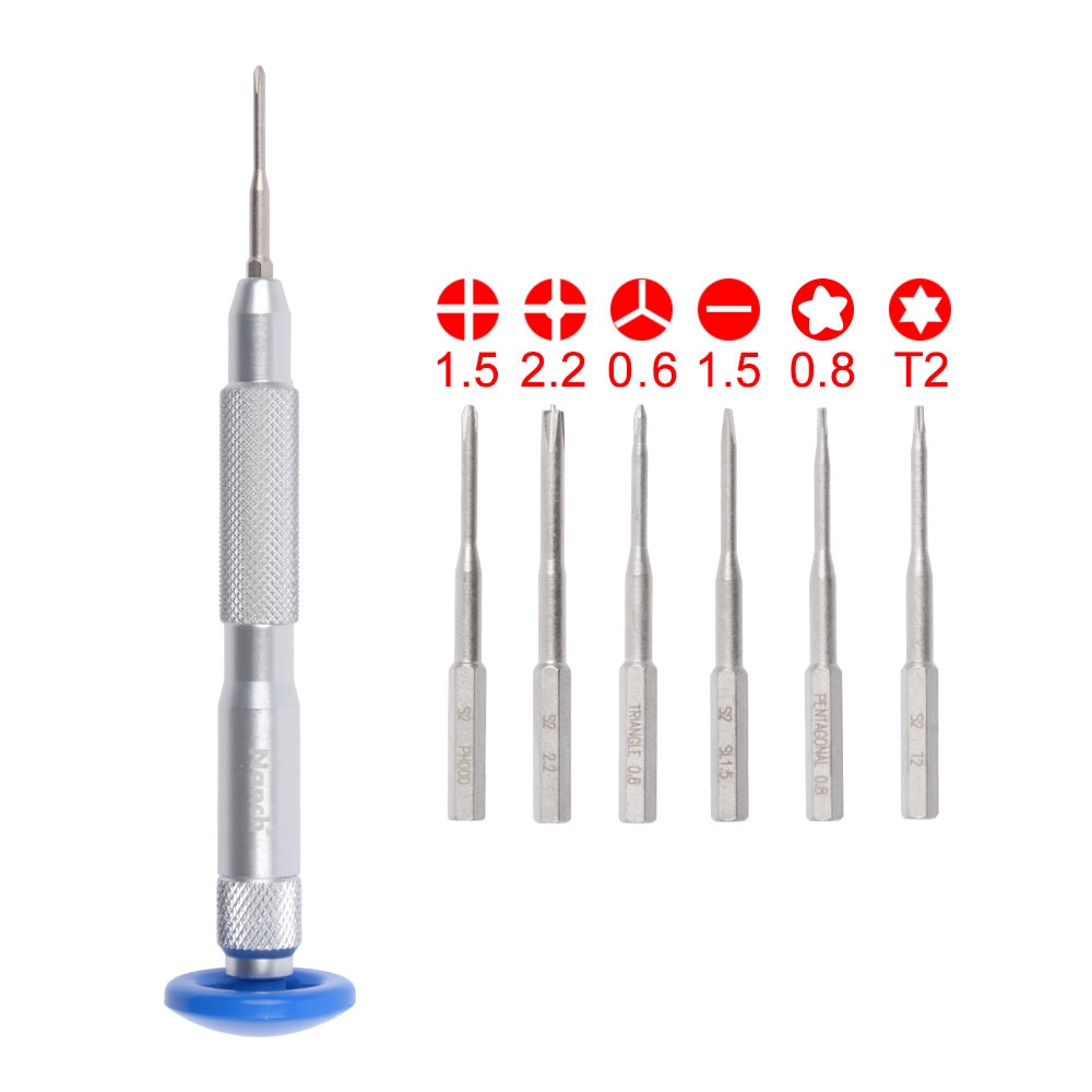 Nanch 6 In 1 Schroevendraaier Set Multifunctionele Telefoon Reparatie Open Hulpmiddelen Kit Schroevendraaiers Voor Iphone Diy Mobiele telefoon Accessoires
