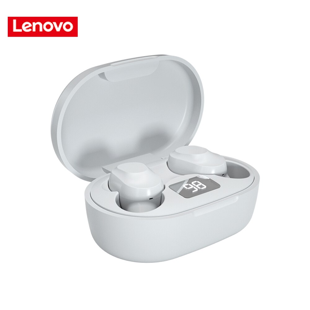 Lenovo X9/X18/XT91/QT83/LP1/LP1S Wireless Earphone Touch Control Bluetooth 5.0 Headphone Stereo HD Music Earbuds Headset w/ Mic: XT91 White