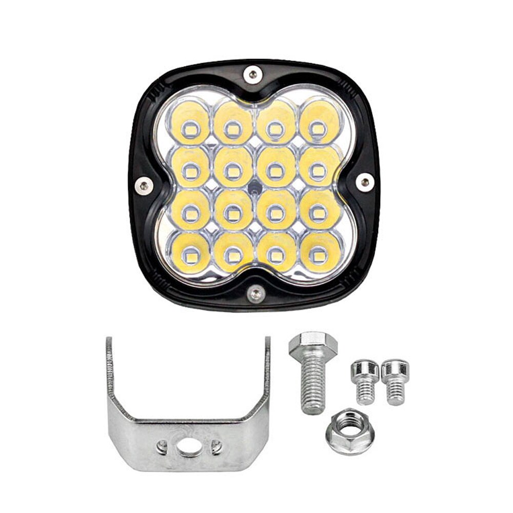 2 x noodgevallen LED draaibaar effect LET OPING barnsteen oranje licht Beacon 12?24 V voor vrachtwagens kipper vrachtwagen tractor voertuigen