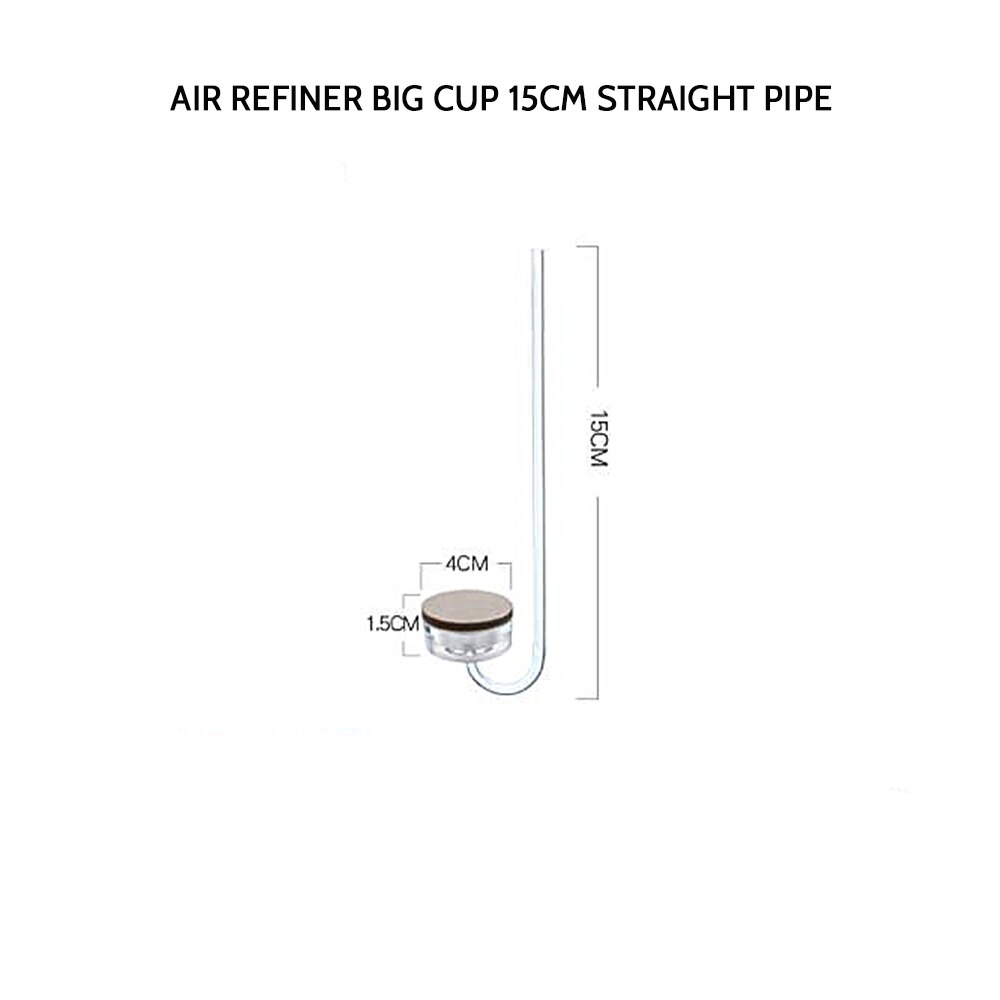 Aquarium Decoration Nano Bubble Stone Diffuser CO2 Refiner Air Oxygen Atomizer Fish Tank Ultra-Quiet Bubble Counter Air Refiner: 4
