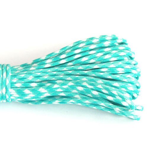 50ft 550lb paracord koord parachute lanyard 7 kern streng touw 4mm dia voor kamperen wandelen buiten thuis 15.2m camouflage kleuren