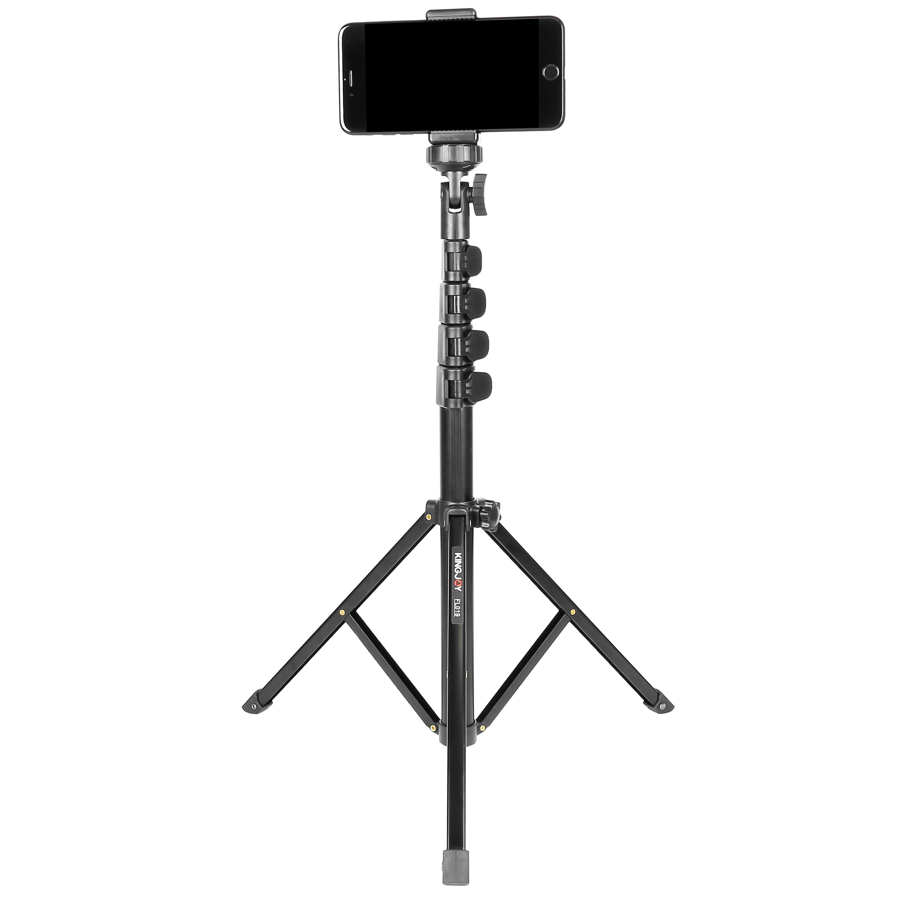 Vlogmagic Kingjoy Light Stand Statief Belasting Tot 5Kg Met 1/4 Inch Schroef Mount Voor Camera Smartphone Live Video