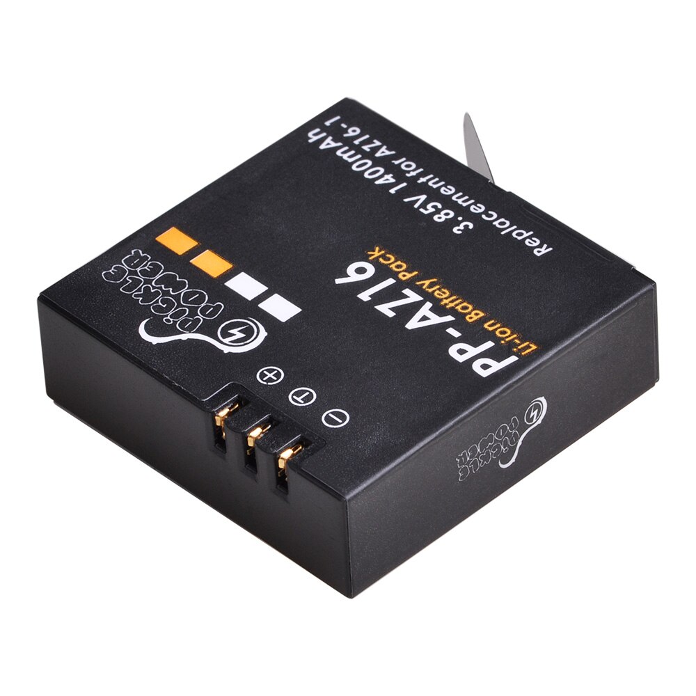 Für Original Xiaomi Yi II yi 4k 4k Batterie AZ16-1 AZ16-2 Batterie + LED Dual Charger für Xiaoyi yi Lite YI 360 VR Action Kamera.: 1 Battery