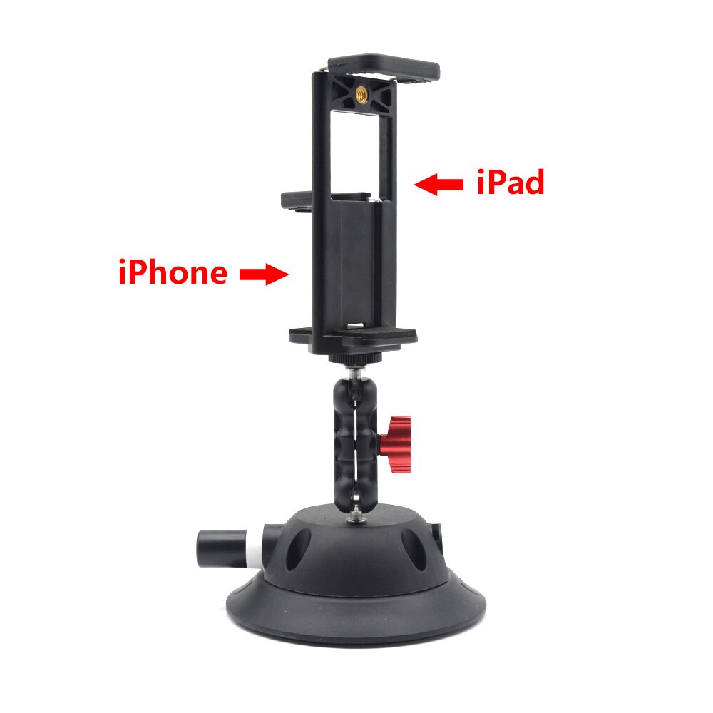 Glas saugnapf Aktion kamera Sport Nocken Stativ Halterung für Auto rekord Halfter stehen Halterung für gopro Held8 7 6 5 zubehör: Portfolio-6