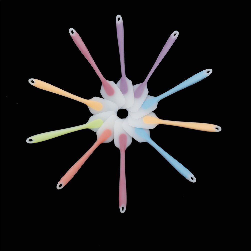 Silicone Scraper Cakes Double Spatula Spoon Cookie Spatulas Pastry Scraper Mixer Buttter Ice Cream Scoop Baking Tools