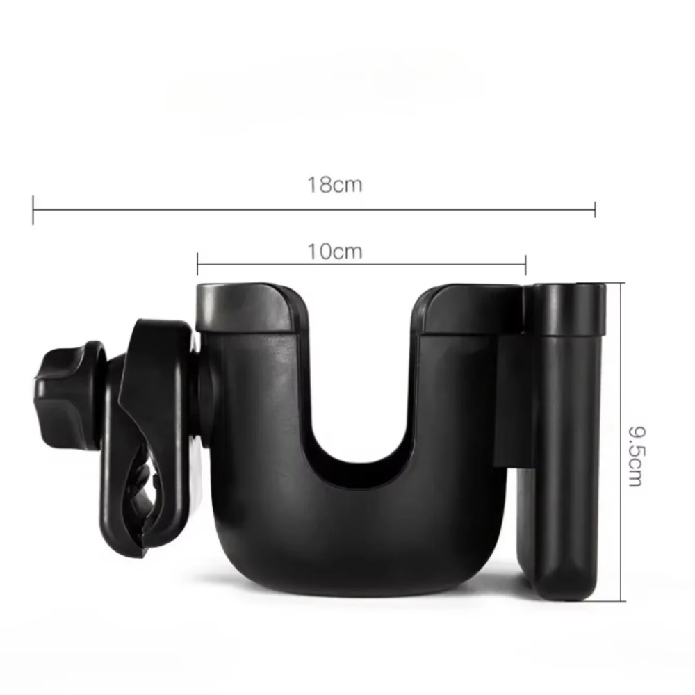 Pram Cup Holders Children's Stroller Bottle Holders Pram Bottle Holders Anti-Slip Pram Accessories Mobile Phone Holders