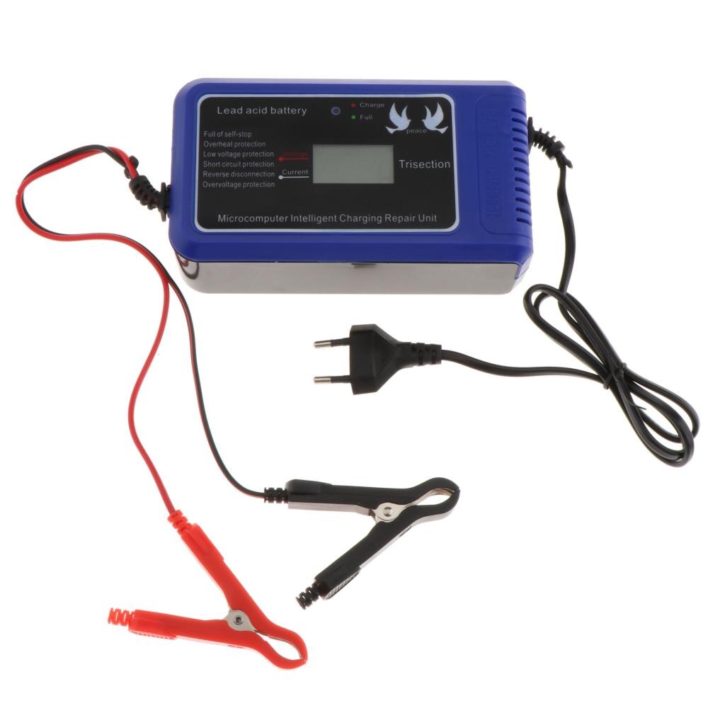12V 10A Full Smart Car Motorcycle Battery Charger Recovery for Motorcycle