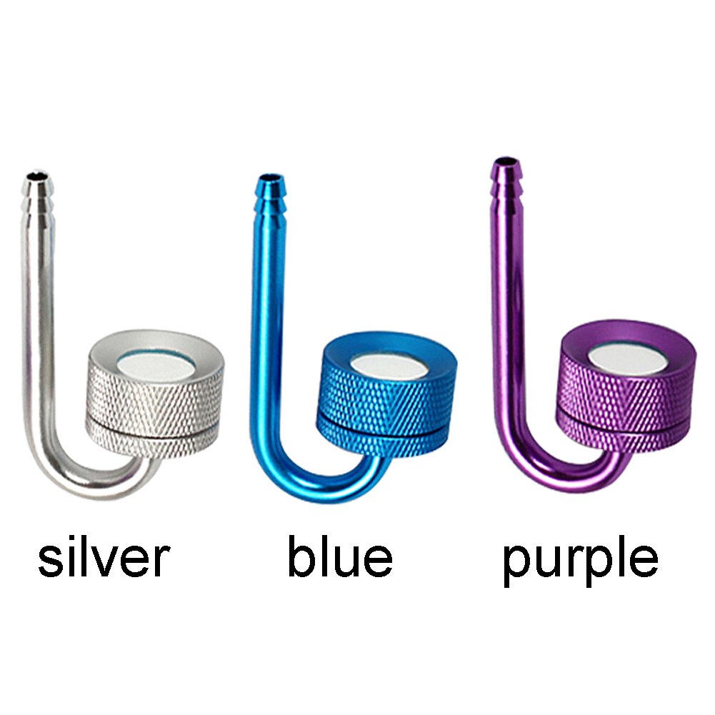 Mini Reactor Diffuser Plant CO2 Fish Tank U Shape Aquarium Suction Moss Atomizer Universal Aluminum Alloy Regulator