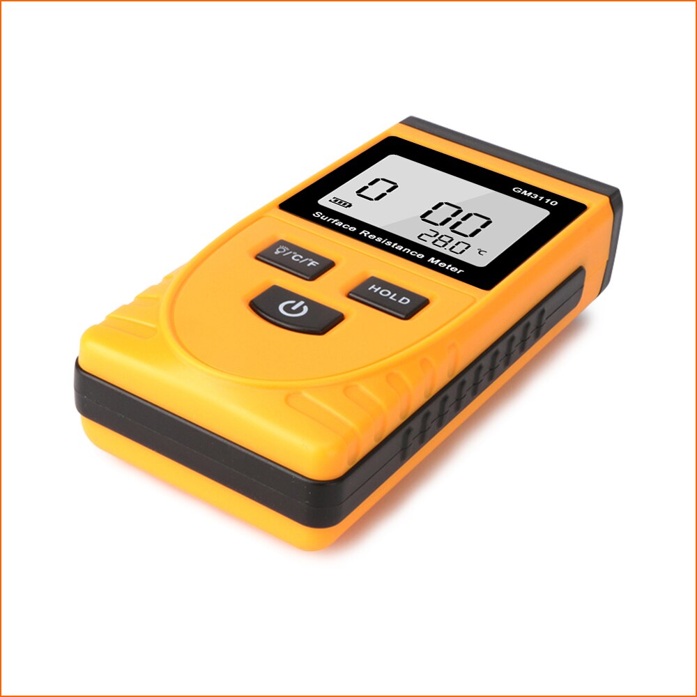 Rz Oppervlak Weerstand Meter Handheld Aarde Weerstand Meter Meet Instrument Statische Detector Handheld Digitale Weerstand Gereedschap