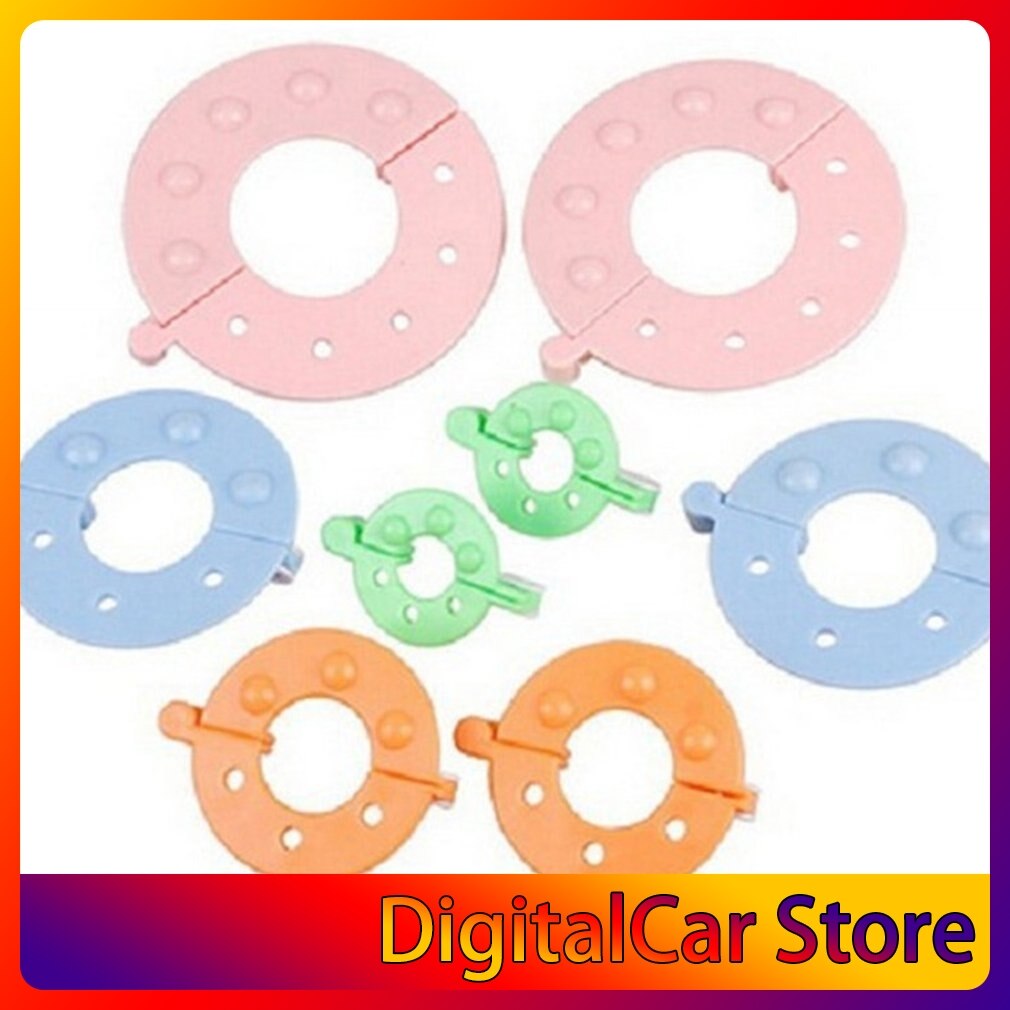 4 Maten Pom Pom Maker Fluff Ball Weave Needlecraft Breien Diy Naald Ambacht Wol Tool Garen Kit Tool Diy Naaien gereedschap