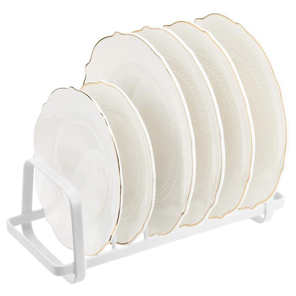 Multifunctional Pot Lid Holder Lid Organizer Pot Lid Rack Storage Pan Lid Cover Cabinet Pantry Dish Holder Rack Organizer