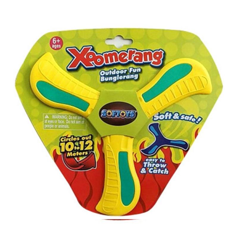 Boomerang Children&#39;s Antistress Toy Family Outdoor Parent-Child Interaction Sports Games Toys: 03 yellow