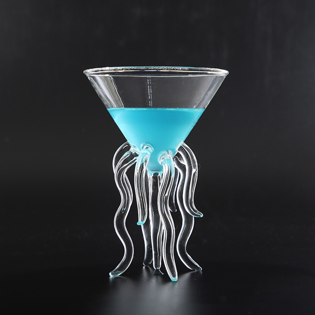 100 Ml Octopus Cocktail Glas Transparant Kwallen Glazen Beker Sap Glazen Beker Kwallen Cup