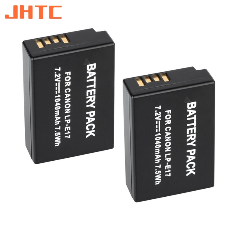 LP-Batería de LP-E17 E17 LPE17 para cámara, 1040mAh, para Canon EOS 200D, M3, M6, 750D, 760D, T6i, T6s, 800D, 8000D, Kiss, X8i