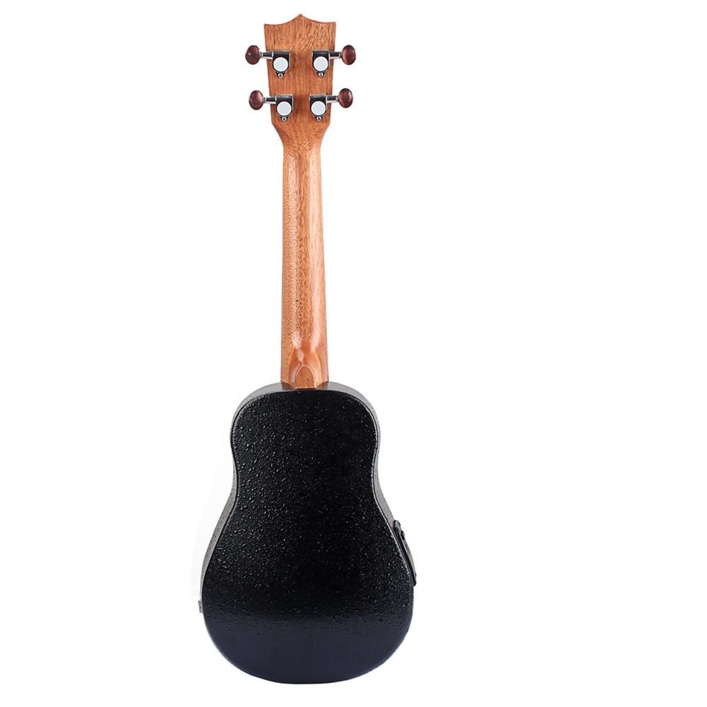 23 Inch Portable Ukulele Spruce Wood Fingerboard Bridge Ukulele Set With Bags Straps