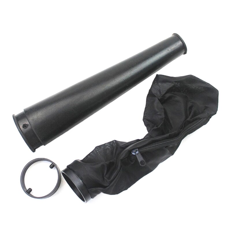 1Set Cleaning Blower Machine Nozzle Long Blowing Black Powerful Suction and Wind Accessories Small Nozzle Suction Blower