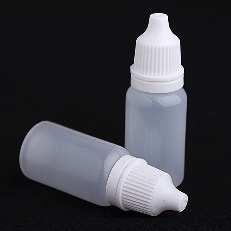 5 Stuks 5/10/15/20/30/50/100Ml Lege Plastic Squeezable Dropper flessen Eye Liquid Dropper Sample Ogen Hervulbare Fles