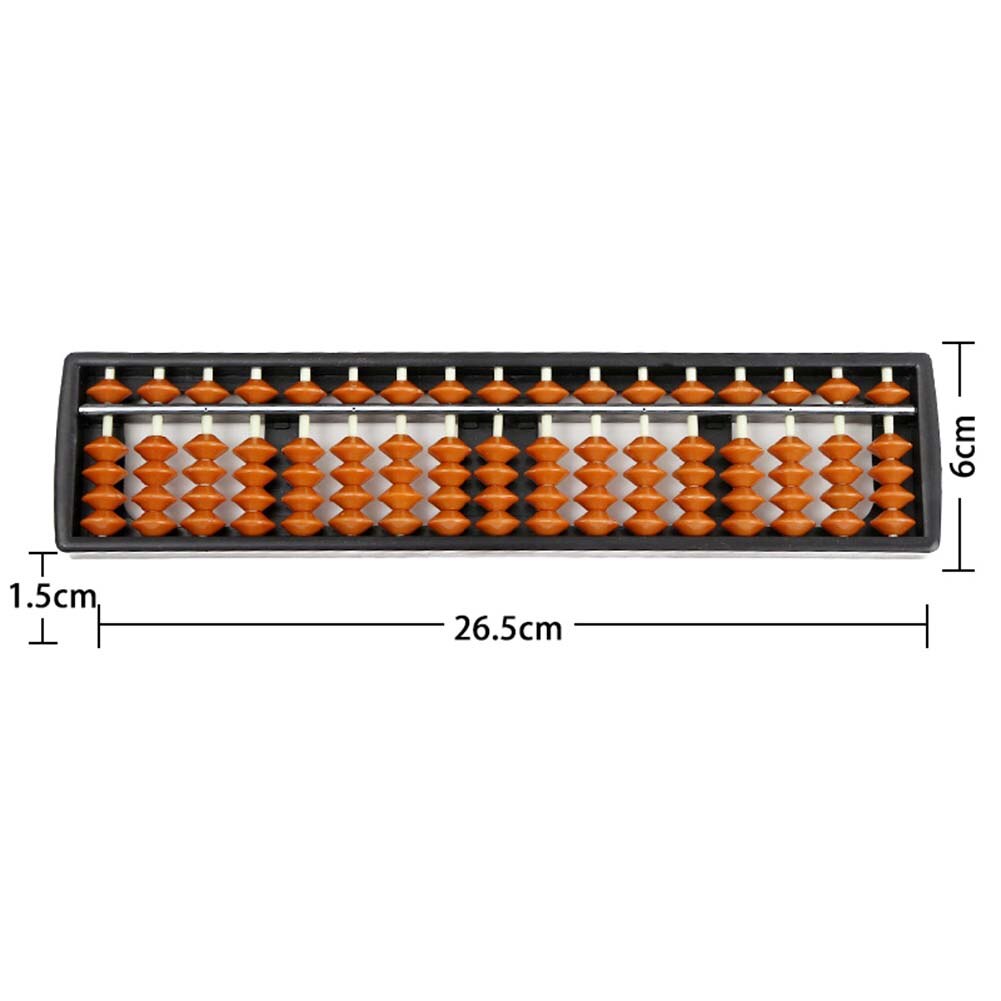 17 Cijfers Abacus Soroban Kralen Column Traditionele Kid School Math Leermiddelen