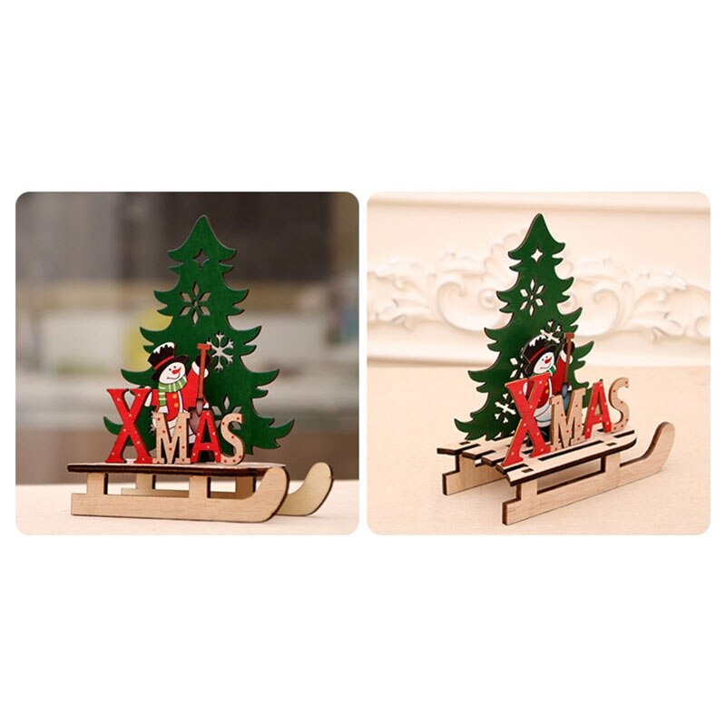 Kerst Houten Ornamenten Kerstboom Decor Vrolijk Kerstfeest Decoratie Voor Thuis Kerst Decor