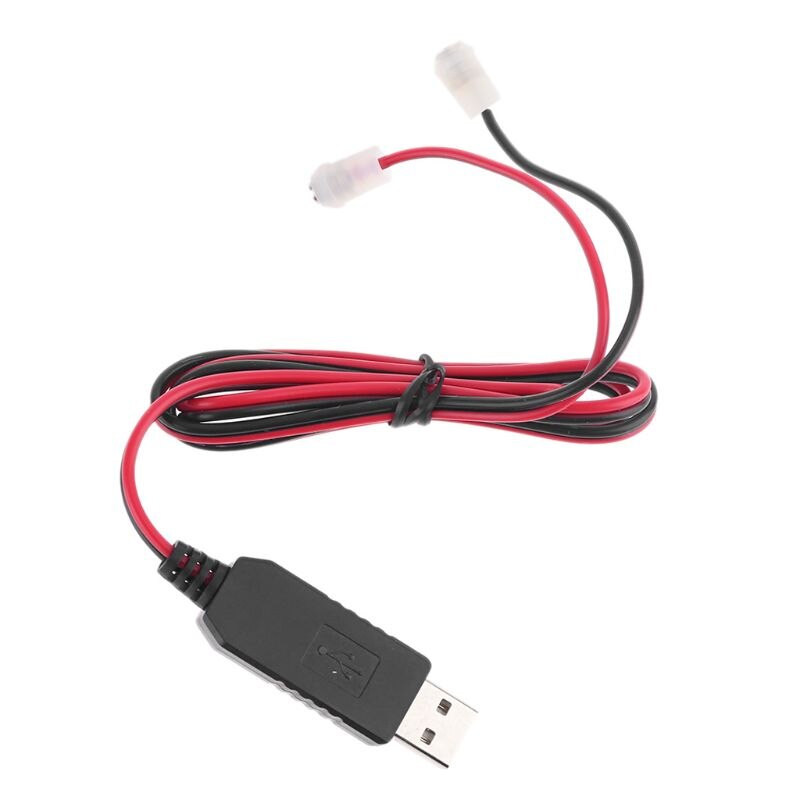 3.7V 18650 26650 Battery Eliminator 5V USB to 4.2V Magnetic Power Supply Cable Y5LB