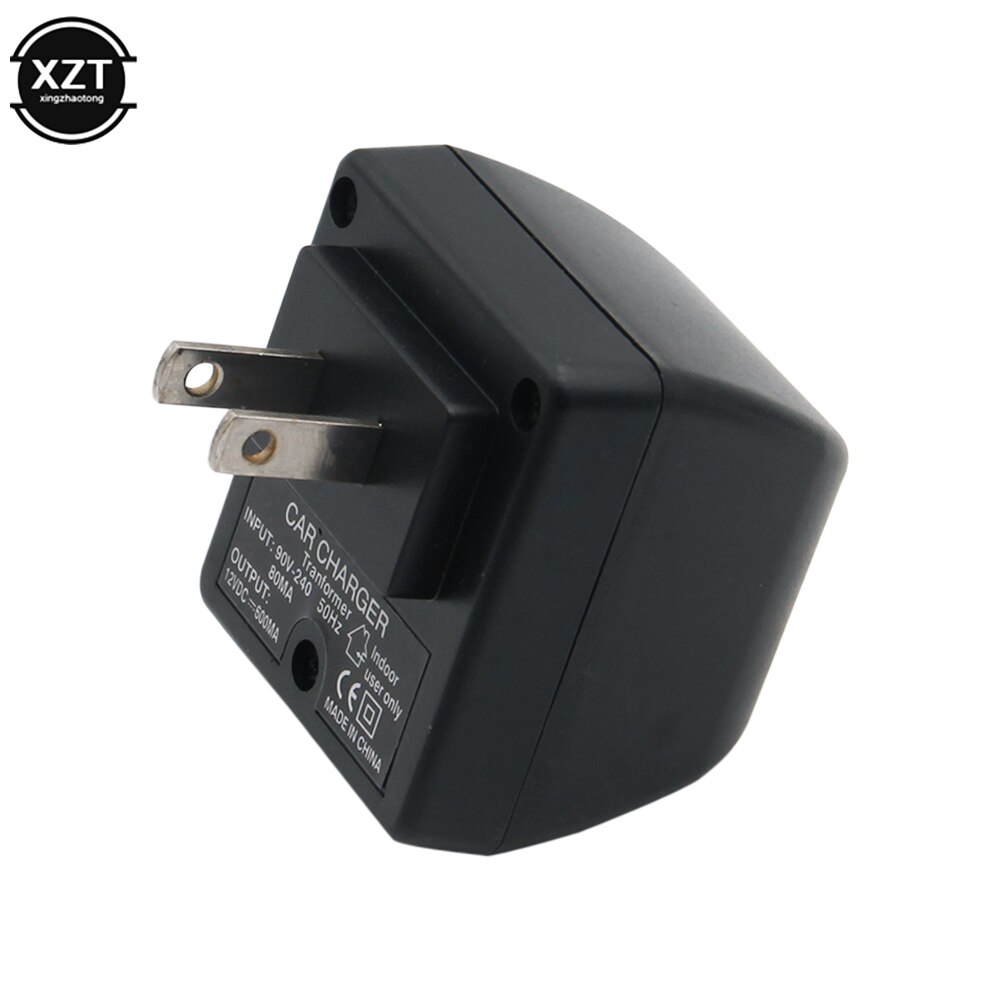 AC Adapter Mit Auto Buchse Auto Ladegerät EU Stecker 220V AC Zu 12V DC Verwenden Für Auto Elektronische geräte Verwenden Zu Hause