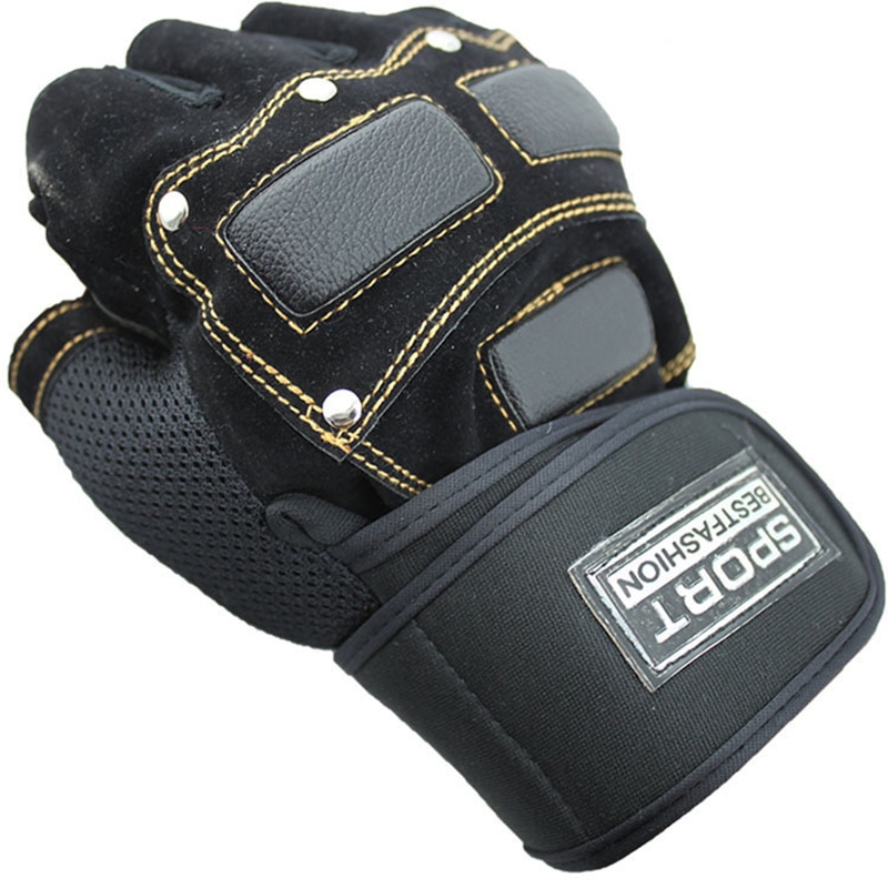 Menn utendørs sport beskyttelsespute parkour sykkelhansker punk fitness trening sykling gymhansker guantes ciclismo luva  g93